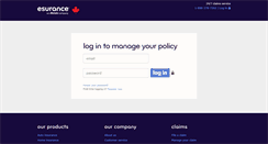 Desktop Screenshot of esurance.ca